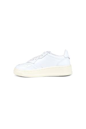 sneakers in pelle bianco AUTRY KIDS | A300KULKFF15WHTWHT